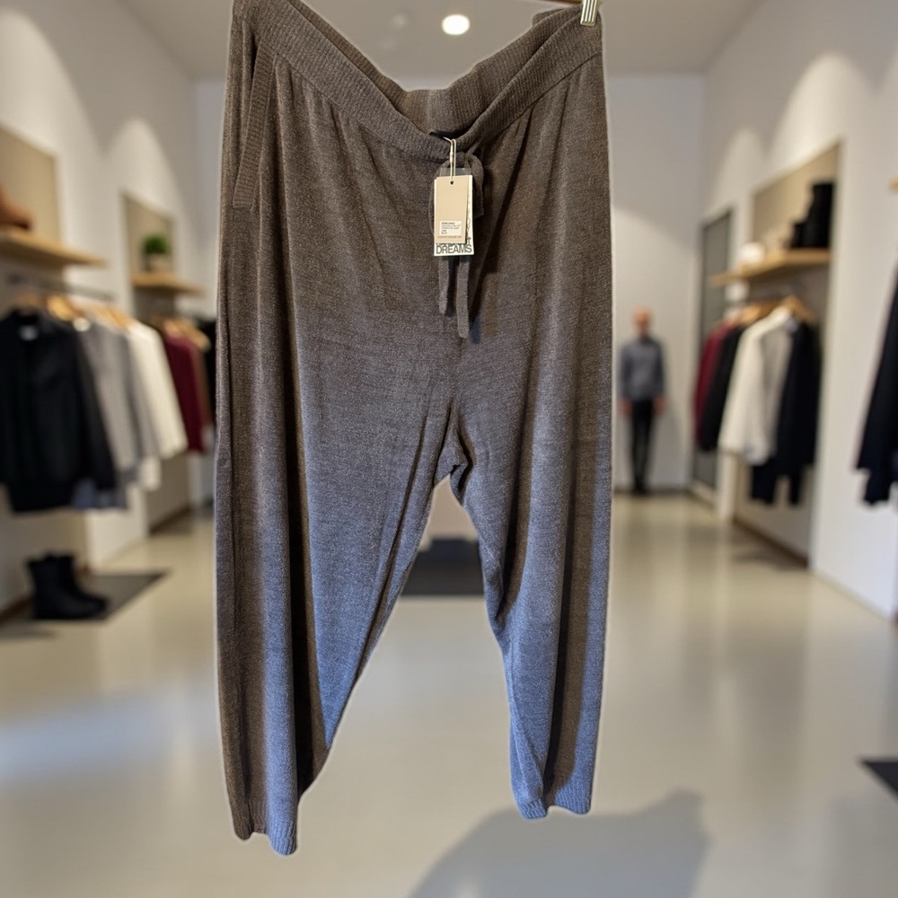Barefoot Dreams Regular CozyChic Ultra Lite Chevron Stitch Jogger NWT 3X Lunar
